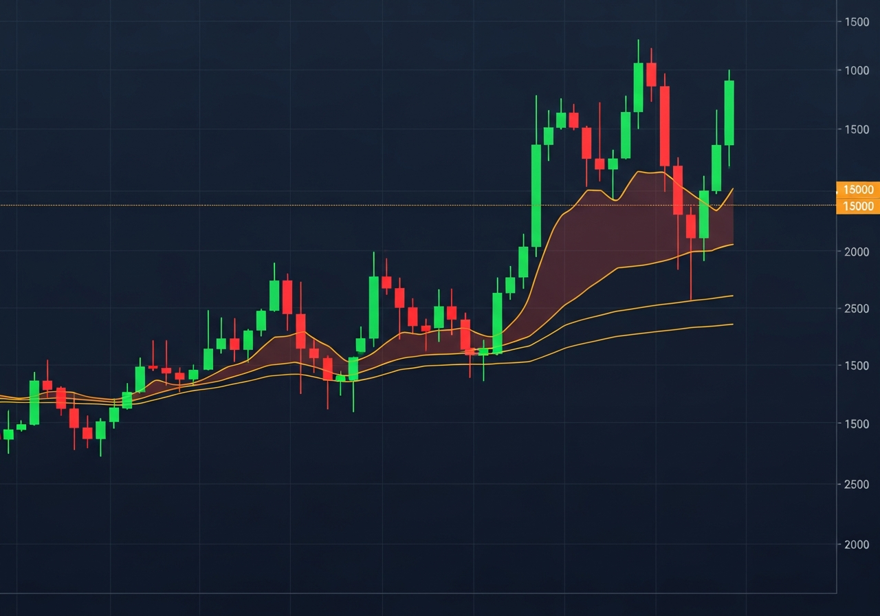 Crypto futures trading with leverage and liquidation levels