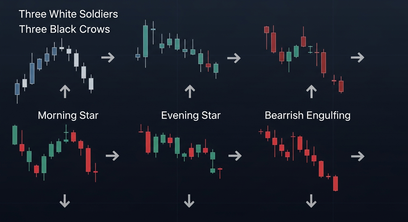 Candlestick pattern recognition with institutional context