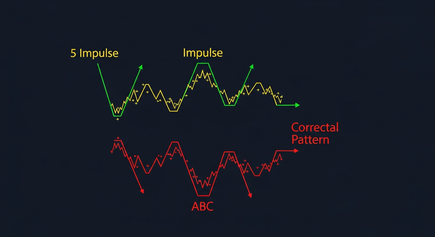 Elliott Wave 3 extension showing sub-wave structure and 161.8% projection